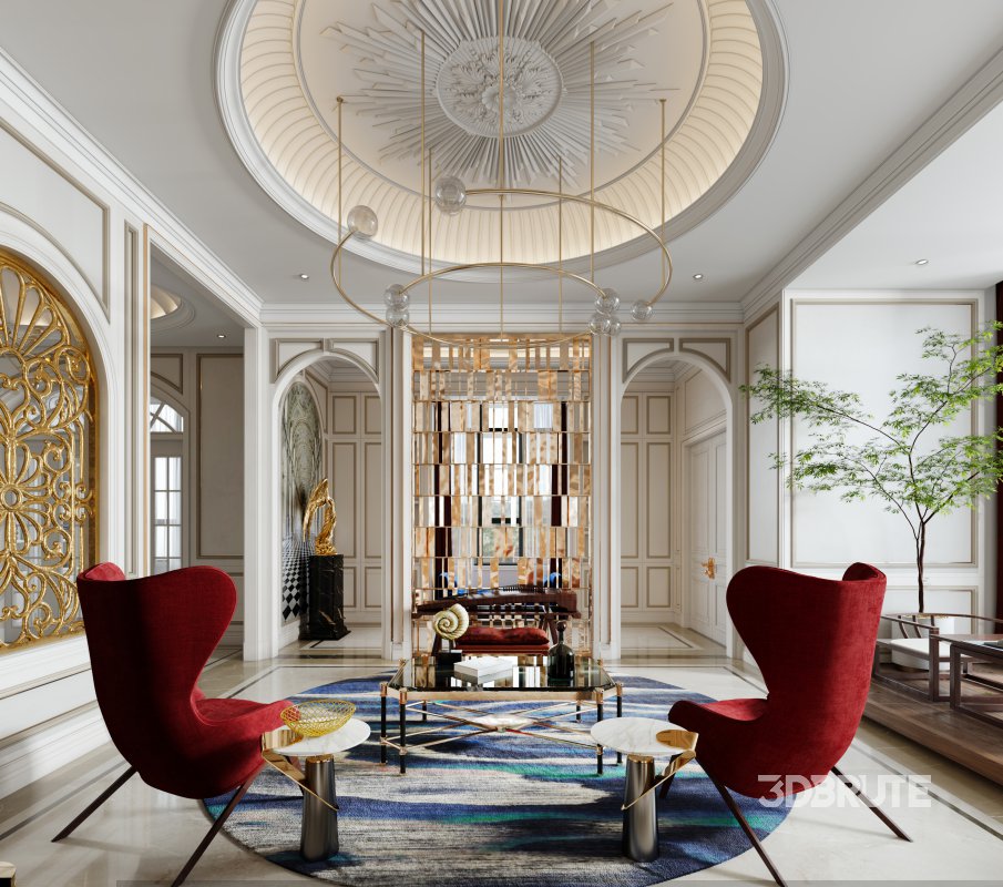 Living Room Hallway Image 1