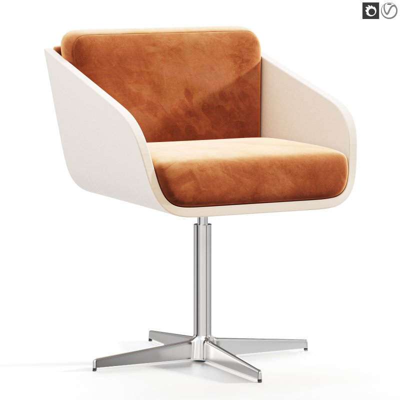 PLUME SWIVEL CHAIR Image 5