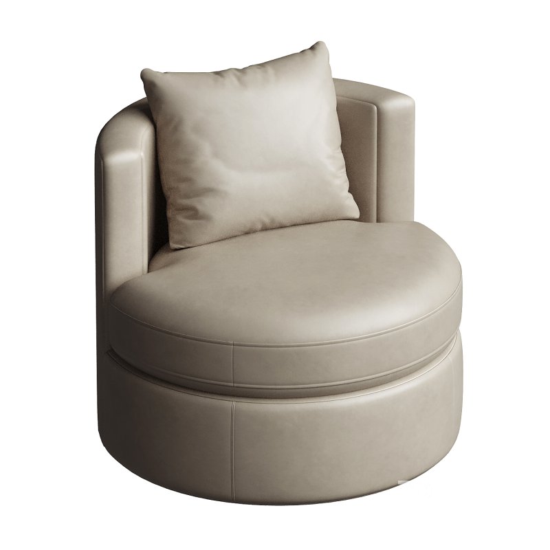 Balboa Leather Swivel Chair Image 5