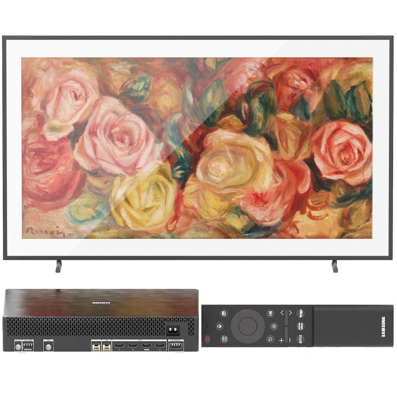 Samsung smart TV frame is03d with remote and connect box Image 2