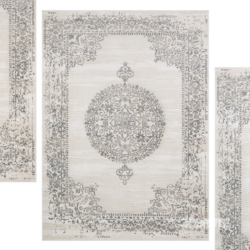 Traditional Vintage Persian Floral Oriental Area Rug Image 3