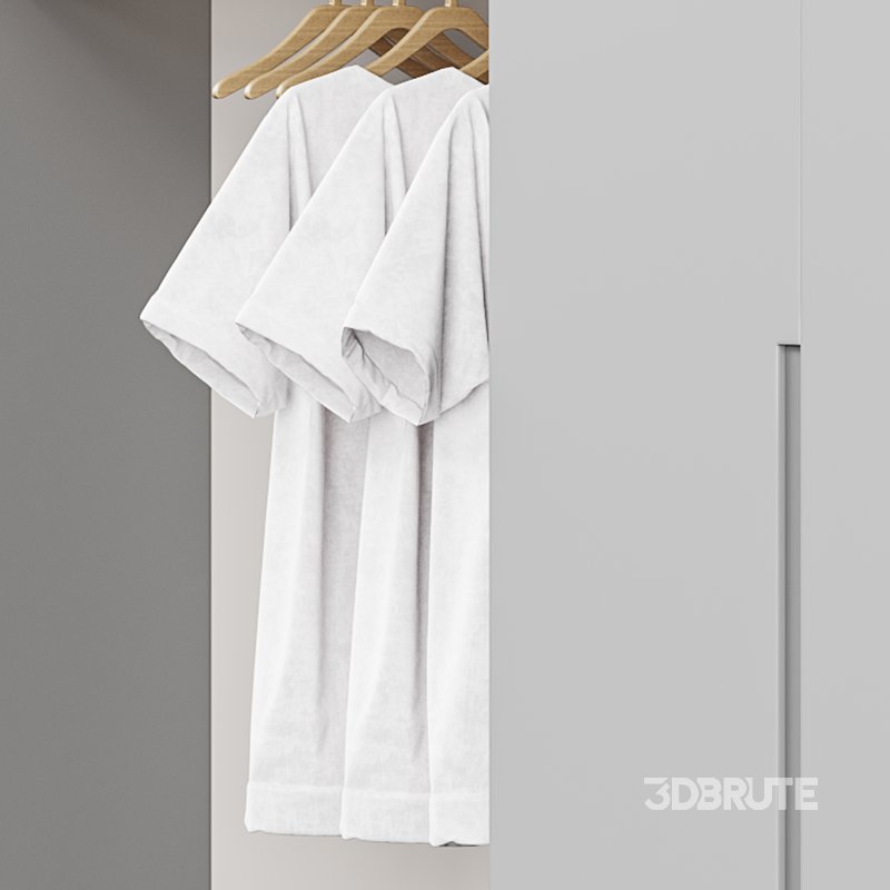 Hallway area with a minimalistic hanger Image 13