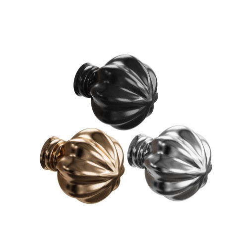 Cabinet Knob Wrought Iron Mission 1.5″ Dia