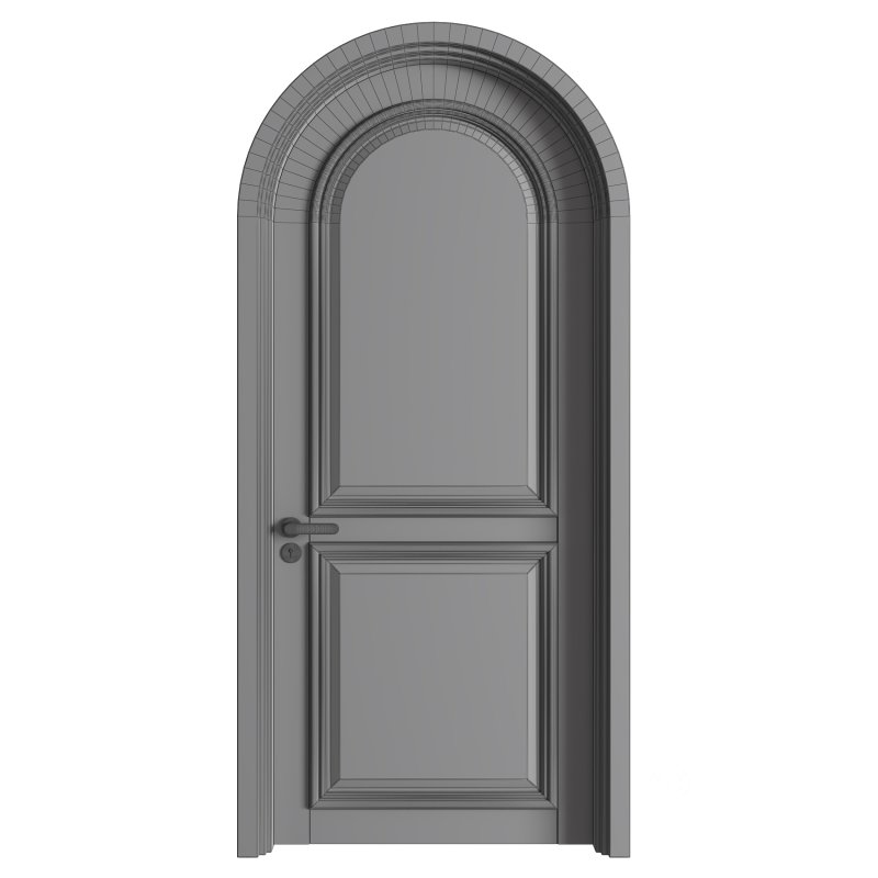 Arched Wooden Door Image 2