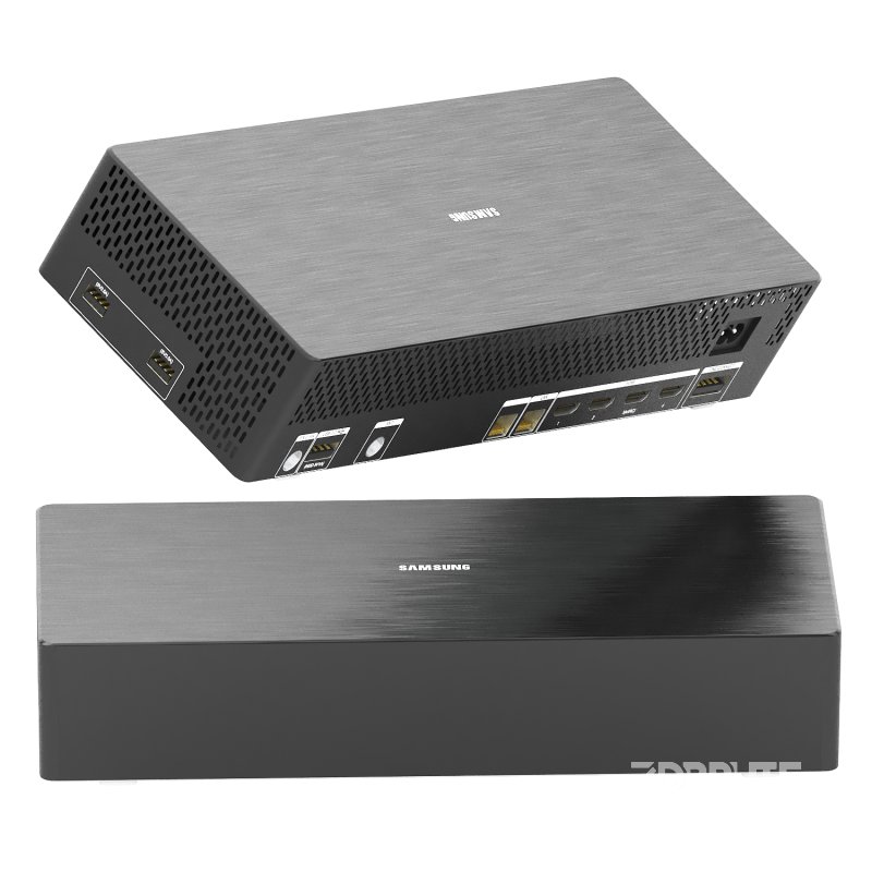 Samsung smart TV frame is03d with remote and connect box Image 1