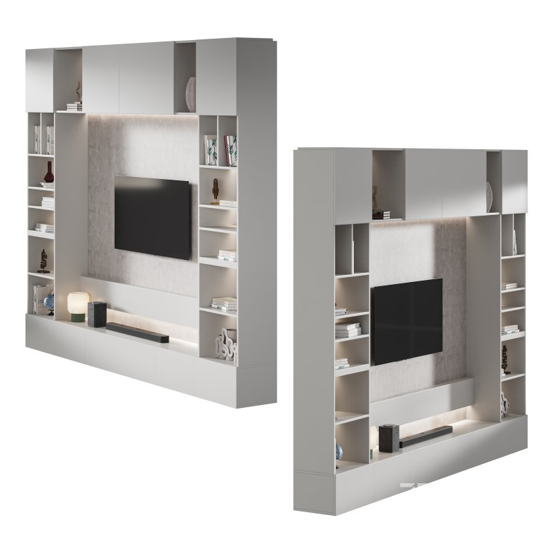 Modern TV Wall 027 Image 8