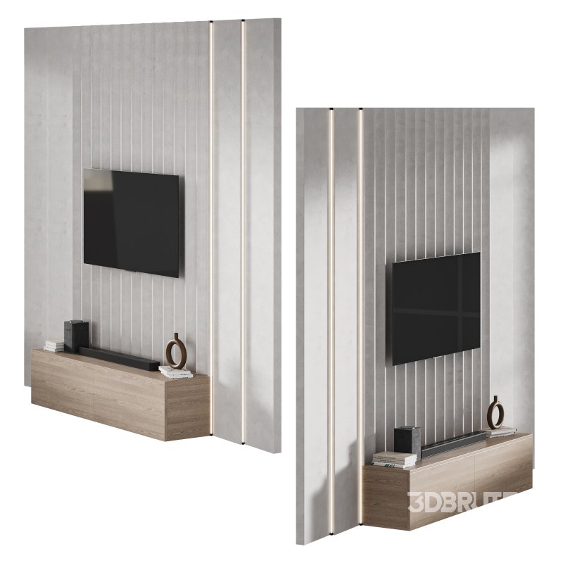 Modern TV Wall 036 Image 10