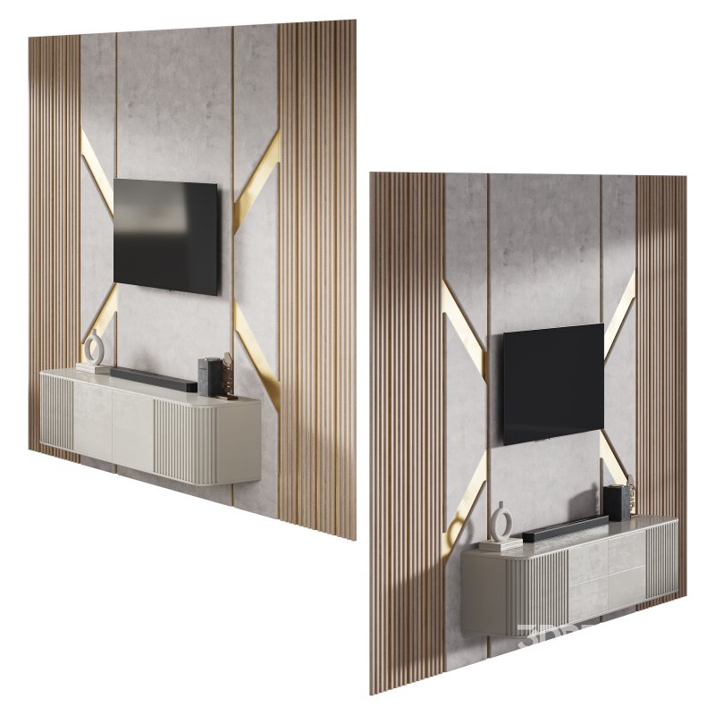 Modern TV Wall 029 Image 11