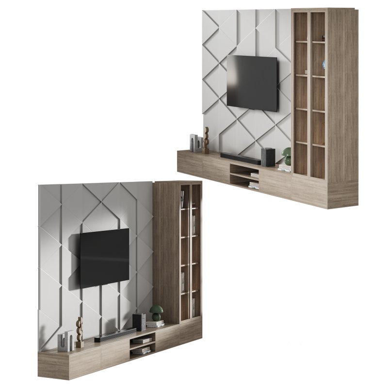 Modern TV Wall 026 Image 8