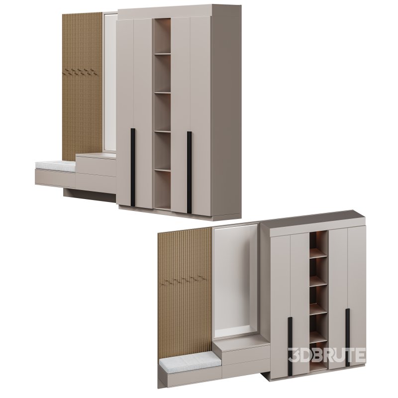 Hallway area with a minimalistic hanger 3 Image 11