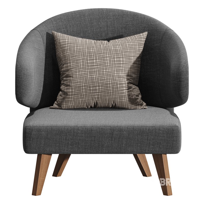 Aston Gray Chair Image 7
