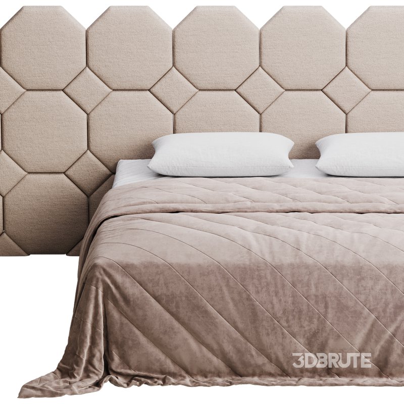 Pascal 380 Leather Bed Image 10