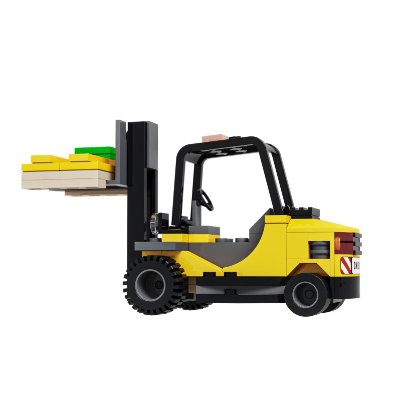 Lego 60198 Forklift truck Image 3