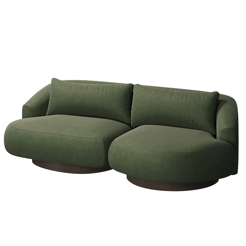 Athena 3 Seater Butterfly Right Sofa Image 2