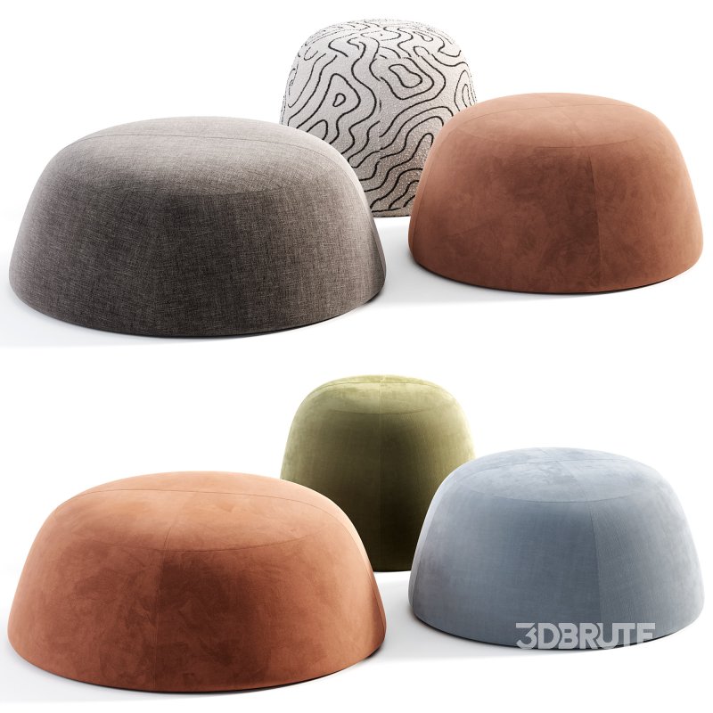 FUJI Pouf By MDF Italia Image 3
