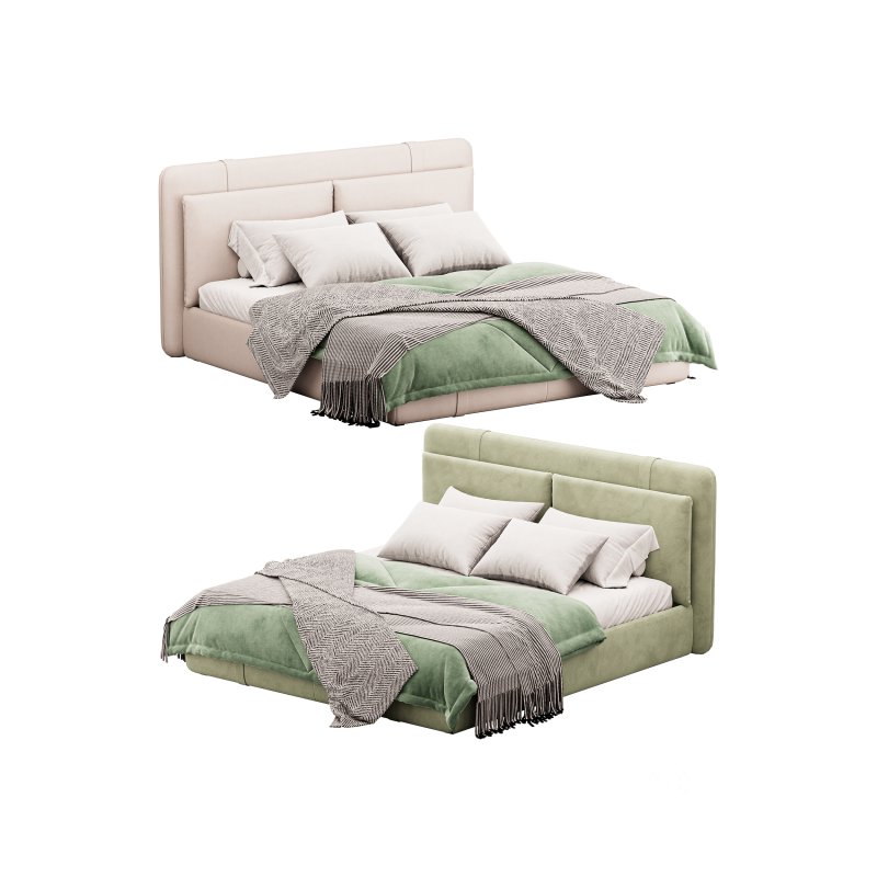 Frame Solid Wood Leather Image 1