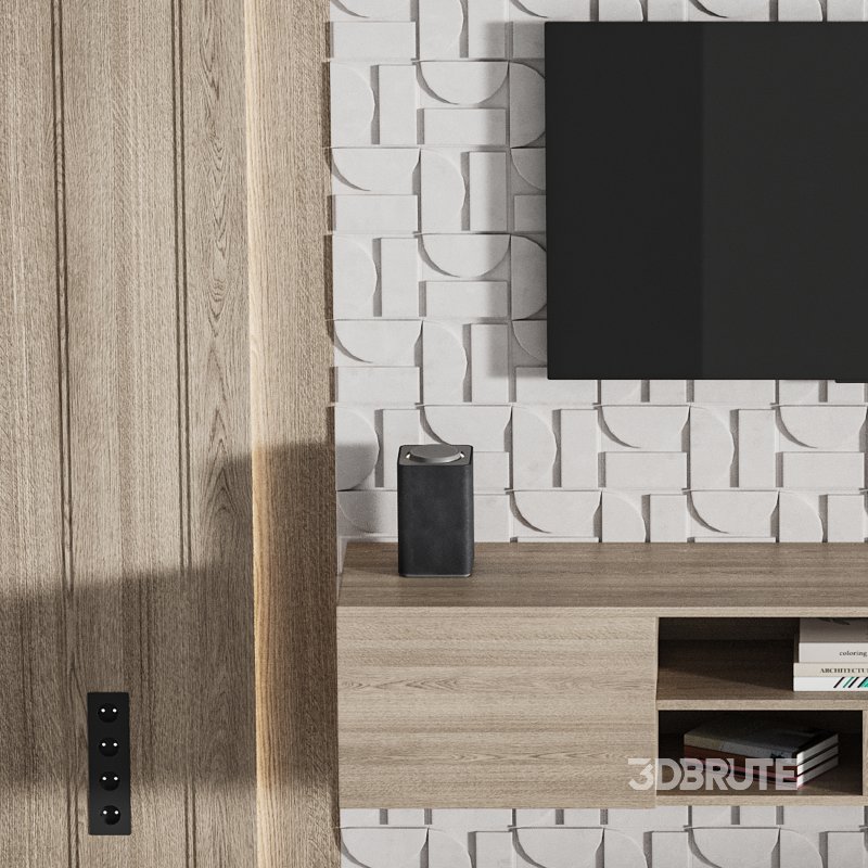 Modern TV Wall 035 Image 10