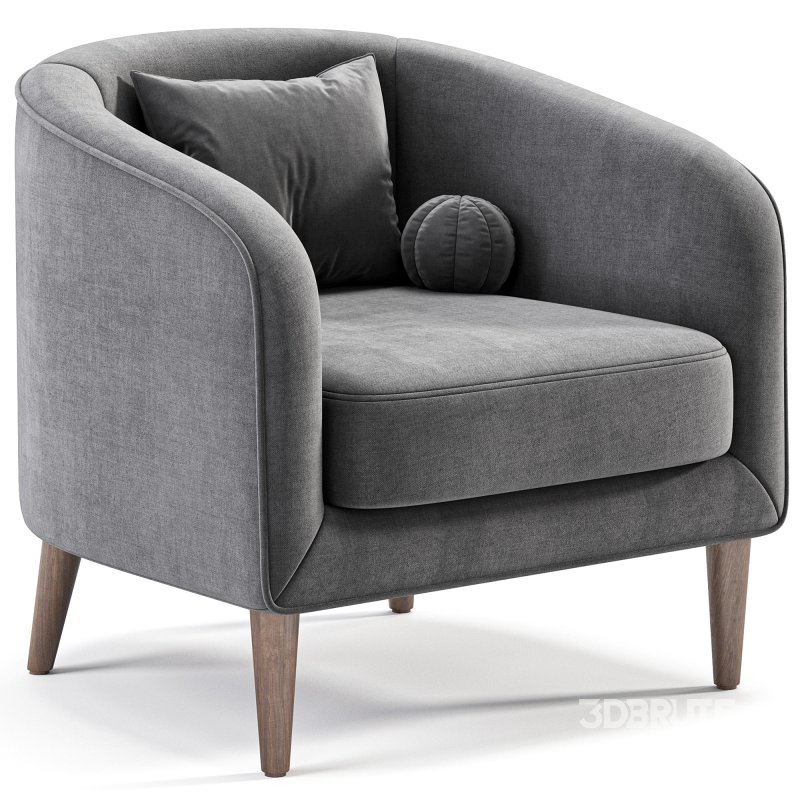 Dolores Upholstered Armchair Image 5