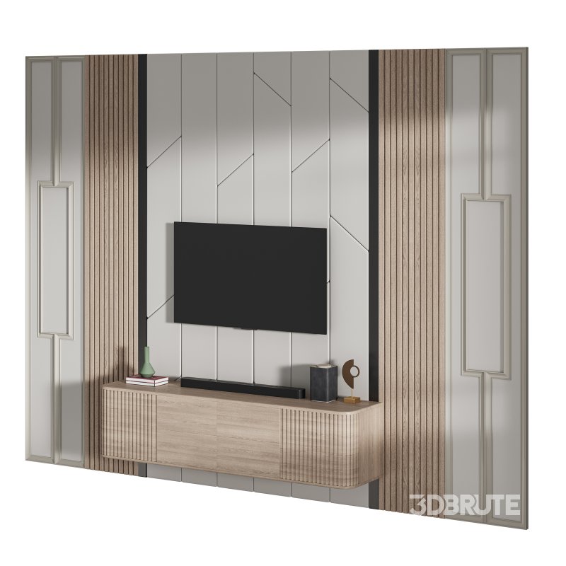 Modern TV Wall 022 Image 6