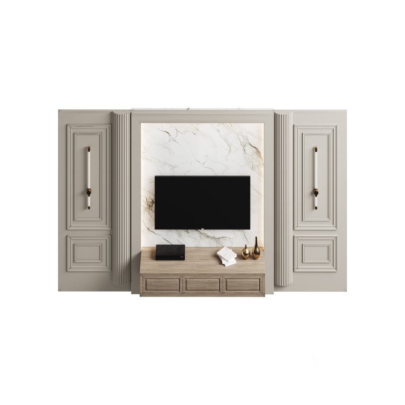 Modern TV Wall 07 Image 2