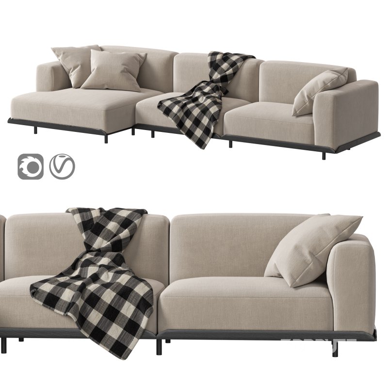 Arflex Claudine L Sofa Image 3