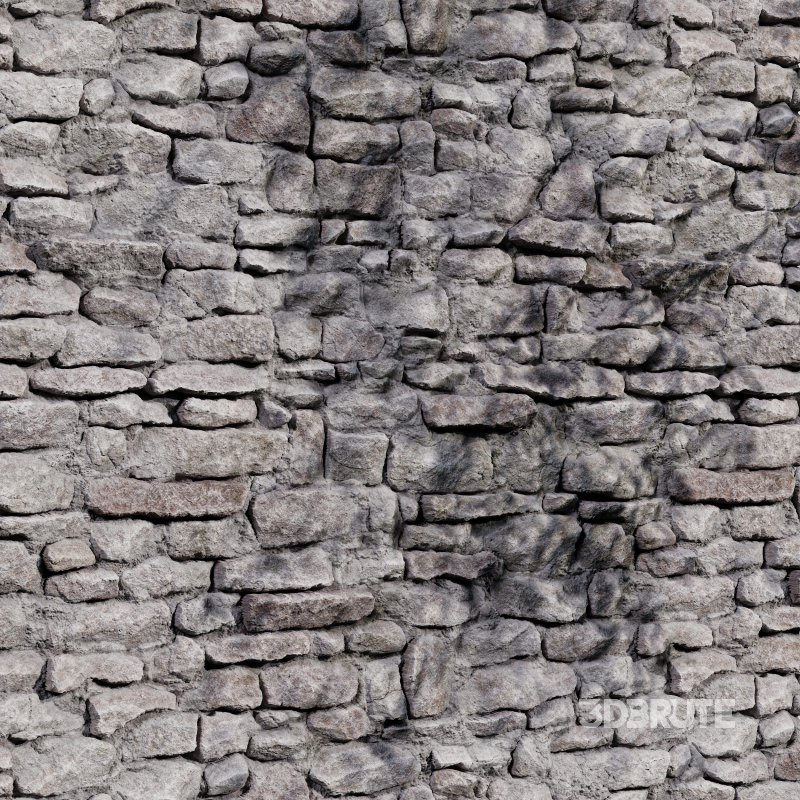 Stone Wall 19 (Seamless) Image 2