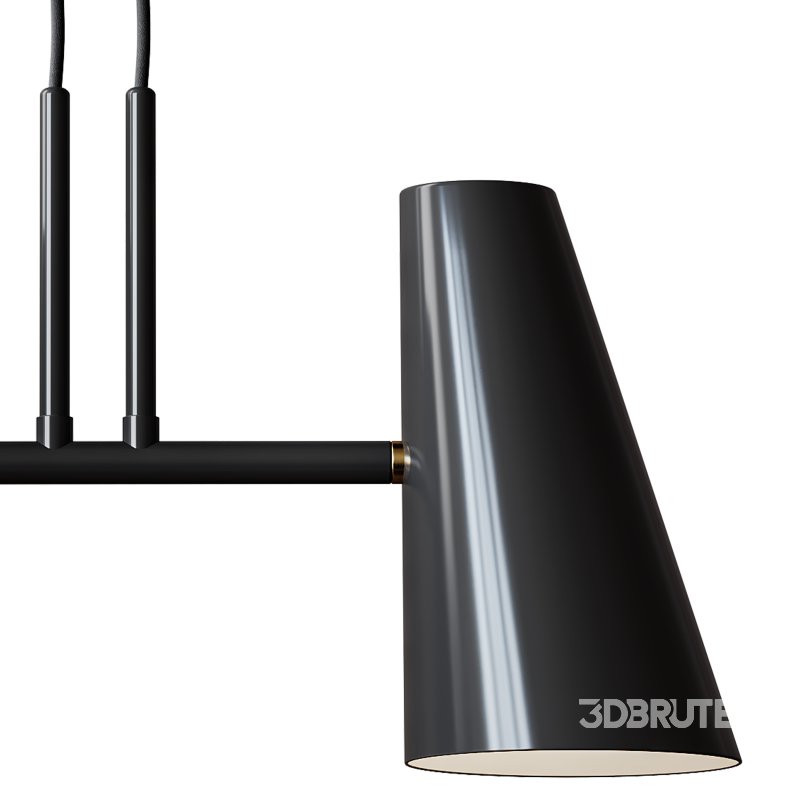 Cono pendant lamp 2 shades Image 8