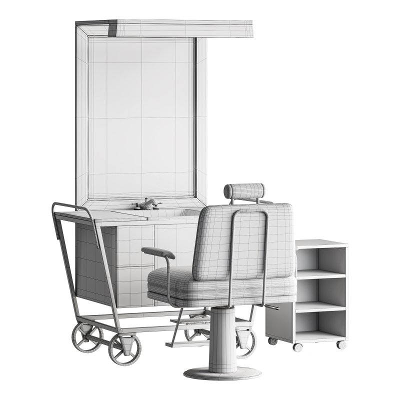 Barbershop Interior Design and Fit Image 14