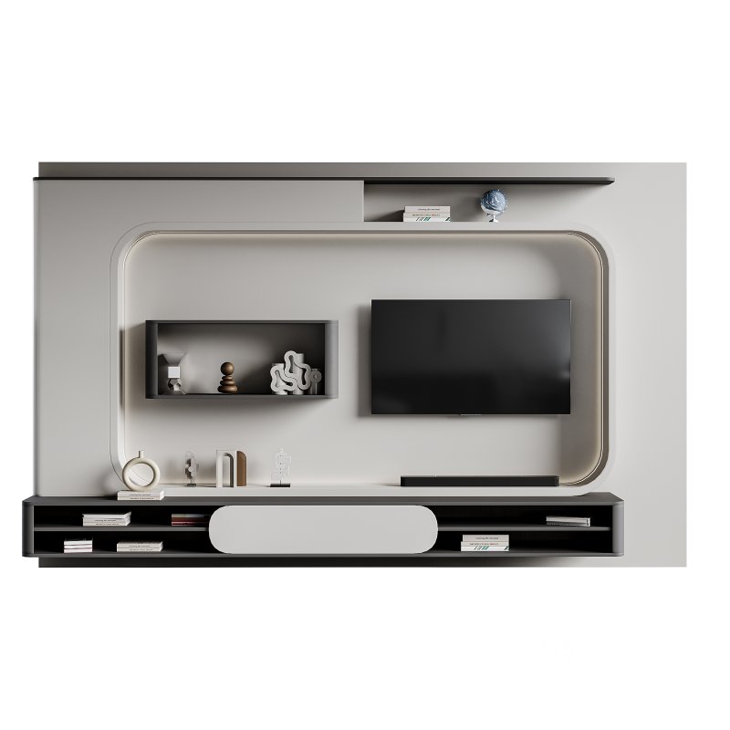 Modern TV Wall 023 Image 2