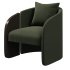 LIVIUS ARMCHAIR – SAGE GREEN VELVET - Thumbnail 1