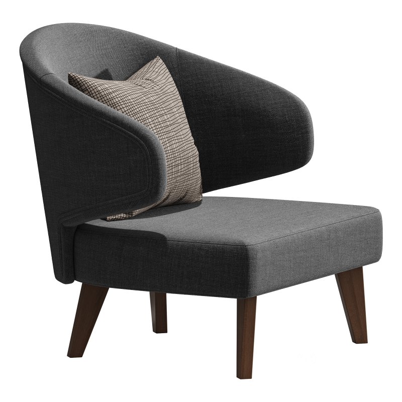 Aston Gray Chair Image 8