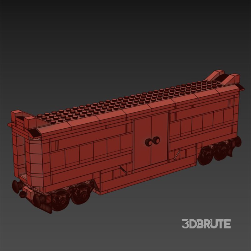 Lego Express Passenger Vagone Image 3