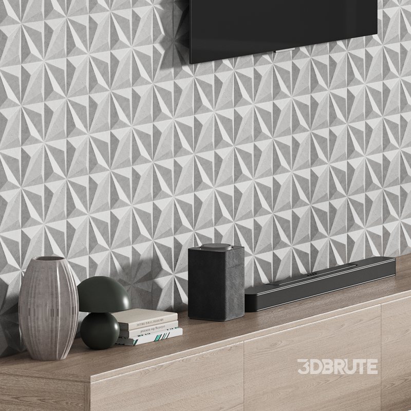 Modern TV Wall 025 Image 9