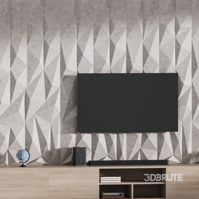 Modern TV Wall 021 Image 4