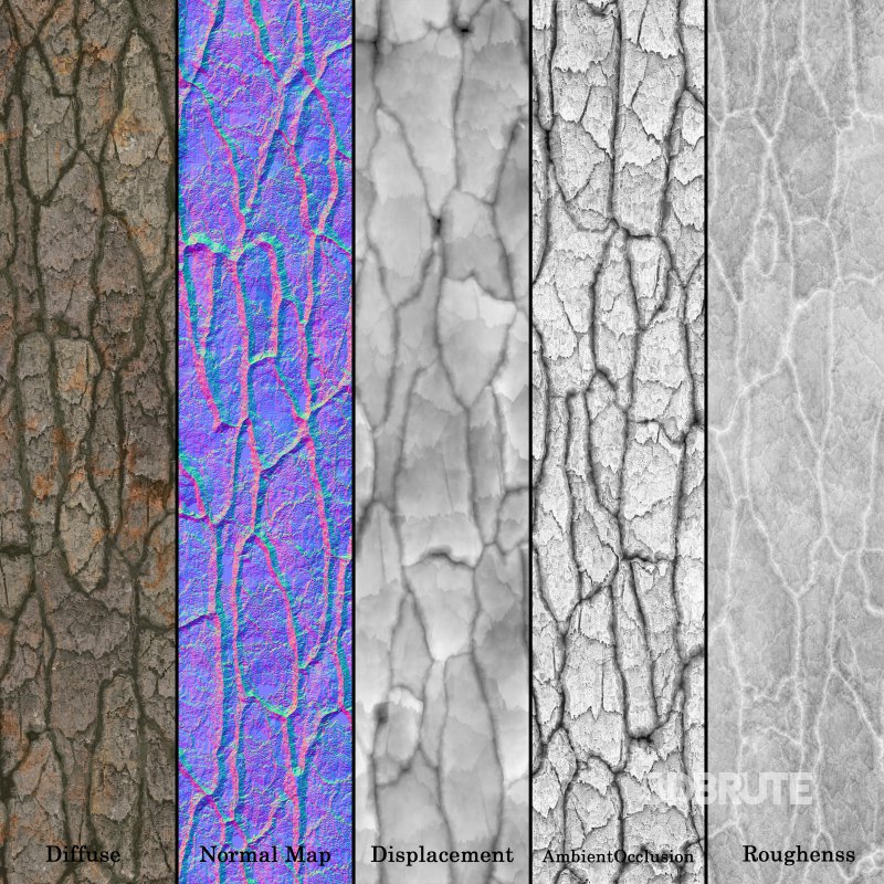 Bark 01 (Seamless) Image 2