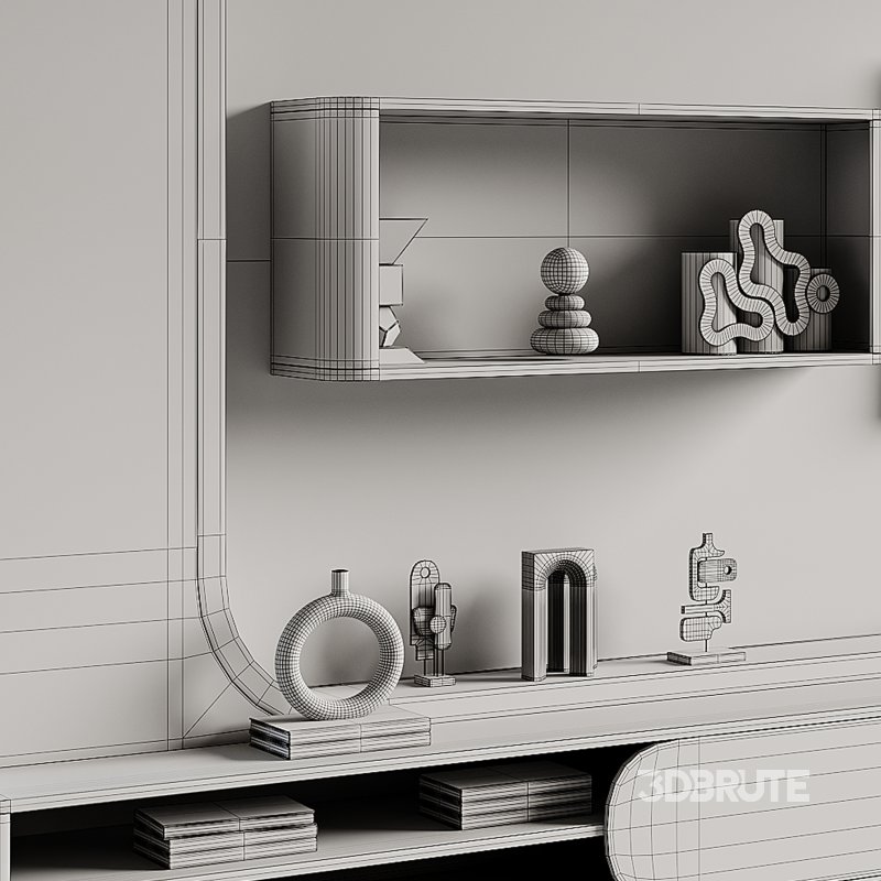 Modern TV Wall 023 Image 14