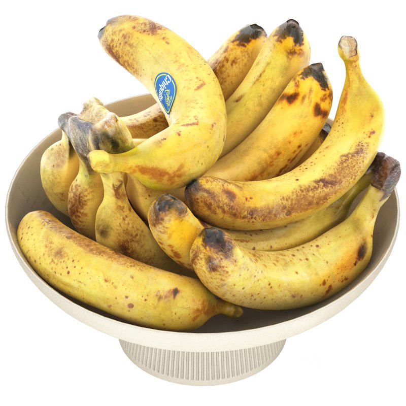 bowl of bananas fruit Image 2