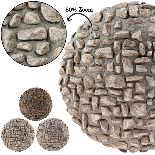 Stone Wall 18 (Seamless)