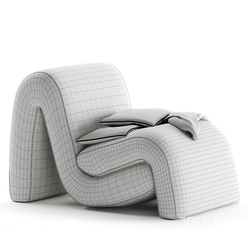 Curve Armchair Image 2