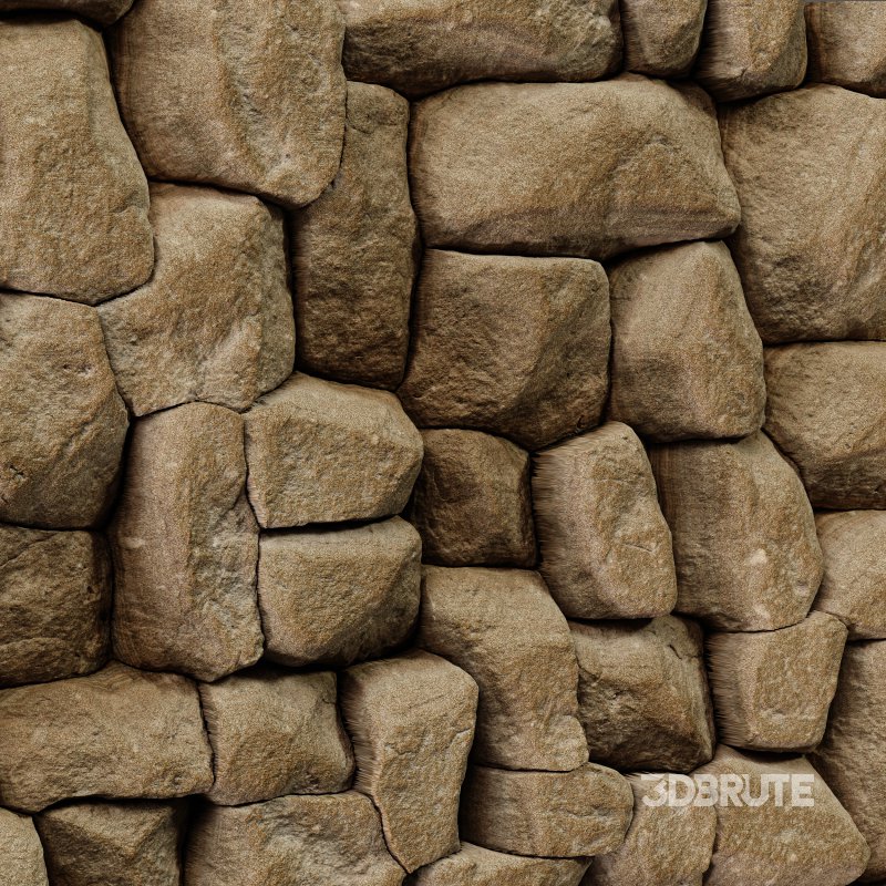 Stone Wall 17 (Seamless) Image 3