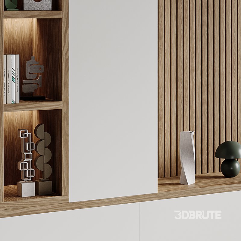 Modern TV Wall 019 Image 9