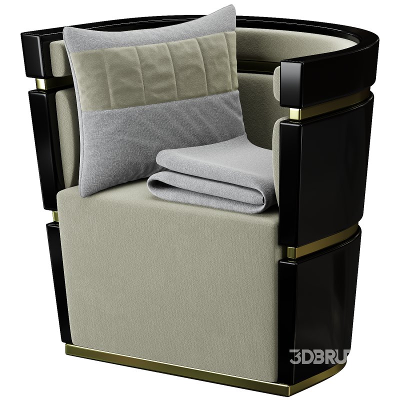 Flavius Dining Chair Black Lacquer Image 1