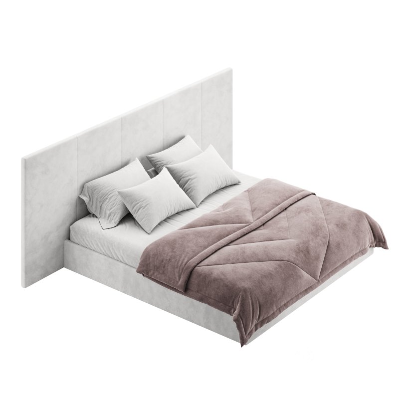 Charcoal Velvet BED Image 10