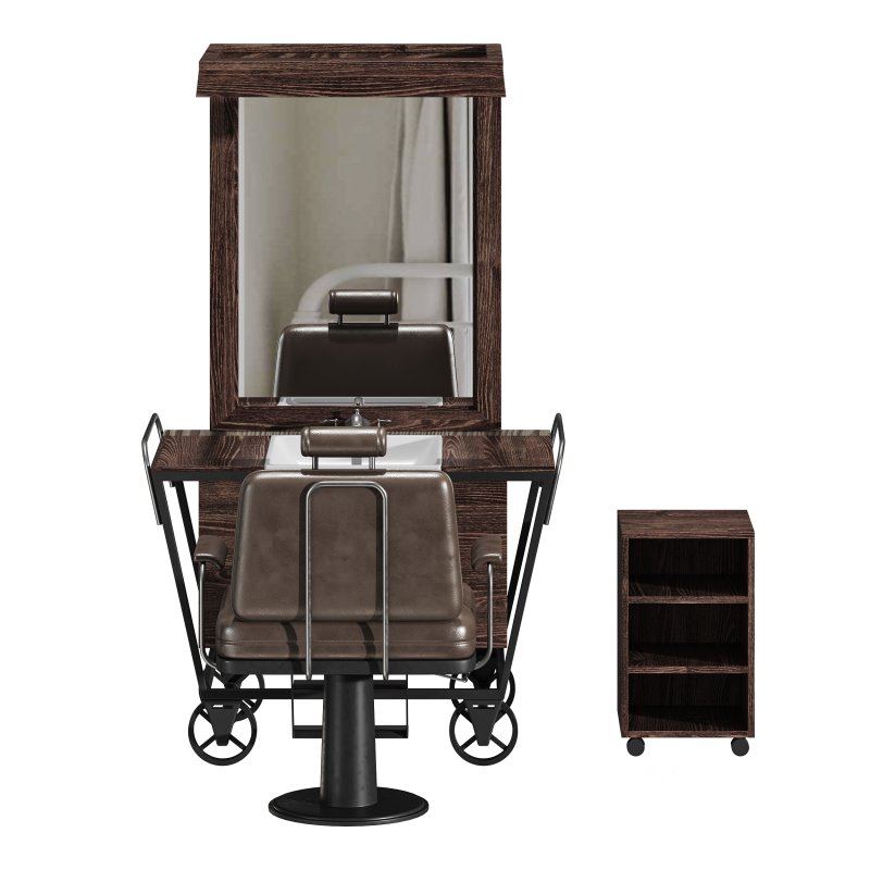 Barbershop Interior Design and Fit Image 7