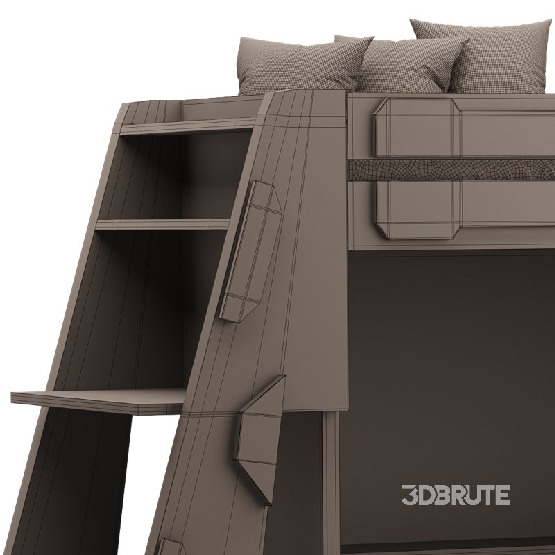 X Rocker Garrison Kids Wooden Gaming High Image 15