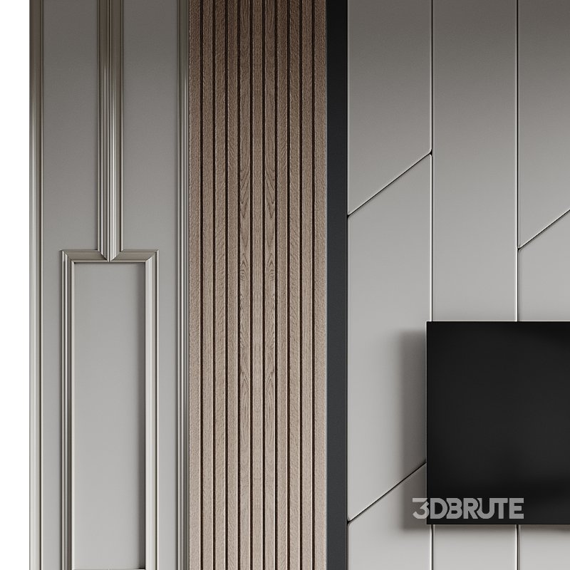 Modern TV Wall 022 Image 13