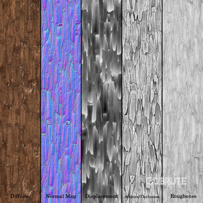 Bark 02 (Seamless) Image 2