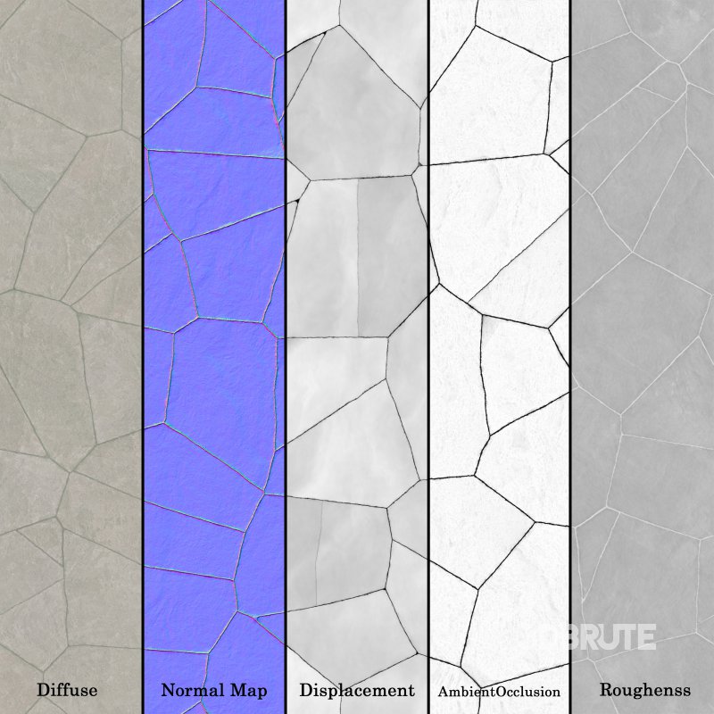 Stone Paving 08 – Seamless Image 6