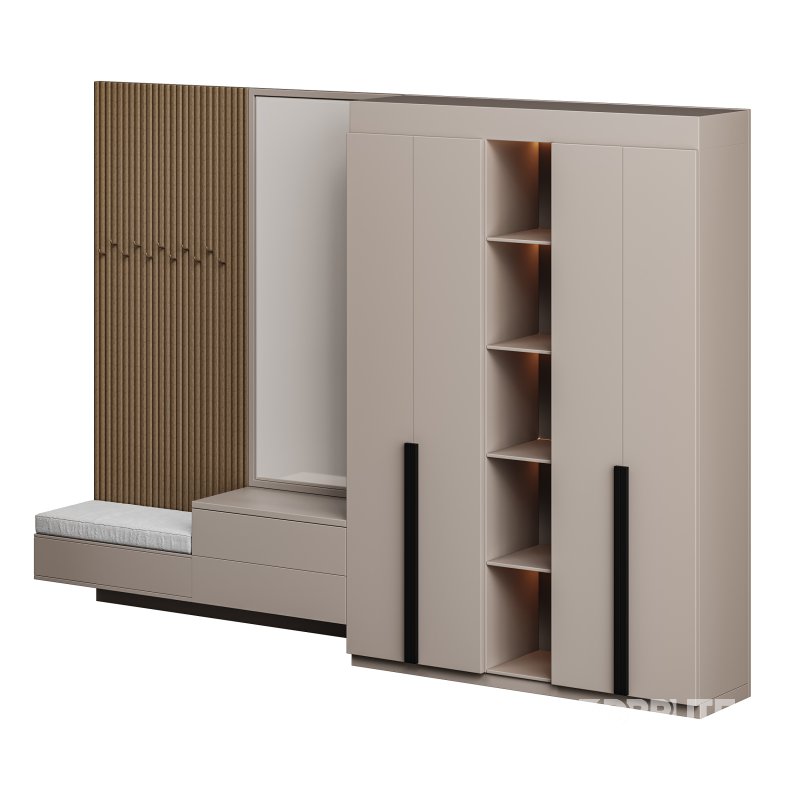 Hallway area with a minimalistic hanger 3 Image 1