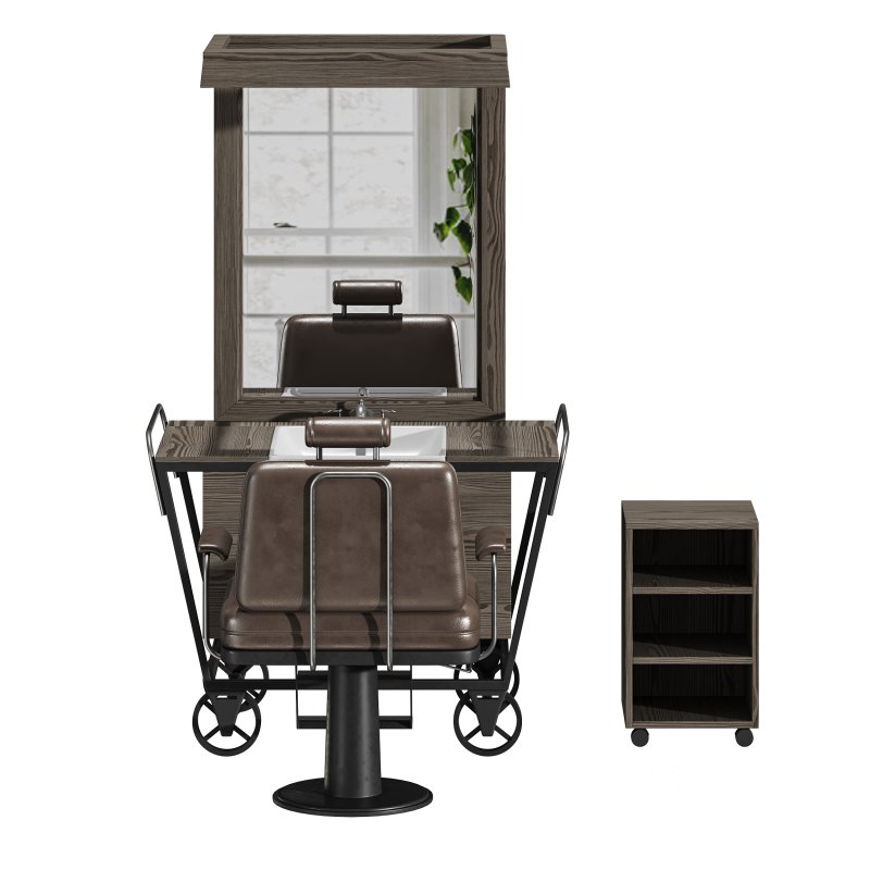 Barbershop Interior Design and Fit Image 6